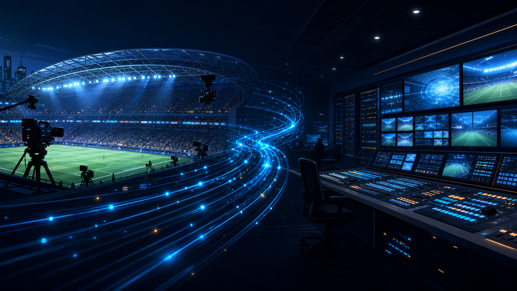 Produzione remota REMI tra venue e control room
